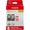Canon Cartuccia a getto d'inchiostro Canon PG-540+CL-541 MCVP + Carta fotografica Prindo 500 fogli bianche Value Pack [PG-540+CL-541 MCVP]
