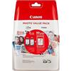 Canon Cartuccia a getto d'inchiostro Canon PG-545XL + CL-546XL MCVP Value Pack Nero/Differenti colori + Carta fotografica Prindo 500 fogli [PG-545XL + CL-546XL MCVP]