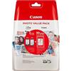 Canon Cartuccia a getto d'inchiostro Canon PG-545XL+CL-546XL MCVP Value Pack Nero/Differenti colori + Carta fotografica Prindo 500 fogli [PG-545XL+CL-546XL MCVP]