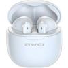 AWEI Auricolari Awei T68 Wireless/Bluetooth Bianco [ATAWEHBTAWE0263]