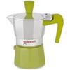 Roccobimbo Nina Caffettiera 3 tazze Verde di Giannini