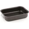 Barazzoni Articoli da Forno Barazzoni Rostiera/Lasagnera in Alluminio Rivestito 42 x 33 CM, Alluminio, Nero,