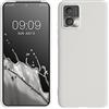 kwmobile Custodia Compatibile con Motorola Edge 30 Neo Cover - Back Case per Smartphone in Silicone TPU - Protezione Gommata - bianco matt
