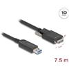 Delock Cavo ottico attivo USB 10 Gbps da tipo A a tipo Micro-B maschio da 75 m