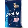 PROLIFE DOG ADULT SENSITIVE MEDIUM/LARGE MAIALE & RISO 10 KG.