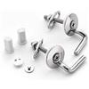 Ideal Standard - Multi Suites, Set di cerniere per sedile copriwater serie Connect, EW00467, Neutro