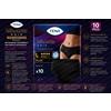 Tena Silhouette Noir Pants Plus Vita Bassa Taglia L Nero - Mutandine Assorbenti 10 Pezzi