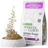 Nature's Protection Superior Care Crocchette Cani ad Alto Contenuto Proteico - Cibo per Cani Junior Bianchi Ipoallergenico con Salmone - Omega 3 e 6 - Contro le Macchie da Lacrimazione (1,5 kg)
