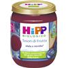 HIPP ITALIA Srl Omogeneizzato Mela/Mirtillo Tesori di Frutta HiPP 160g