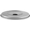 Pentole Agnelli Family Cooking Alluminio Fondello per Fornetto, Ferro, Argento, 0.1x0.1x0.1 cm