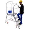 Svelt Palco SPALCO208 - Scala a Palco con Parapetto - 8 Gradini UNI EN131