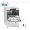 TECHNOCHEF - Lavabicchieri Elettronica cesto quadro cm 40x40, Doppio Dosatore Detergente, Altezza Utile max 30 cm
