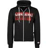 Geographical Norway Ghazen Men Felpa con Cappuccio, Noir, M Uomo