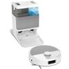iRobot Roomba Plus 505 Combo + Stazione AutoWash, Robot Aspirapolvere Lavapavimenti, ClearViewPro LiDAR,DualClean,SmartScrub, Riconoscimento Oggetti, Pulizia a Zone, Controllo Vocale e App, Bianco