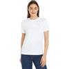 Calvin Klein Jeans CK Embro Badge Regular Tee J20J223226, Donna, Bianco (Bright White), XXS
