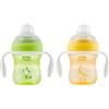 ARTSANA Chicco Transition Cup Bicchiere Antigoccia 200ml Tazza Biberon 4 mesi+ colore Giallo o Verde