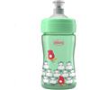 ARTSANA Chicco Tazza Antigoccia Push&Pull Tazza Antigoccia per Bambini Con Coperchio Verde 18 Mesi+