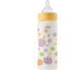ARTSANA Chicco Biberon Perfect Easy Flusso Veloce Tettarella Physio Silicone Anticolica 330ml Girl