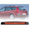 NSLUMO Lente fumé LED rossa terza luce di freno per Ren/ault Megane II MK2 Estate posteriore centrale alto Mount lampada di arresto, OEM #: 8200175538