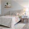 Italian Bed Linen Set Lenzuola Letto Fashion, Made in Italy- Completo Letto in Morbida Microfibra, Lenzuolo Sotto con Angoli, Telo Sopra 180x270 e Federa con Patella Interna, Piazza e Mezza, Marea