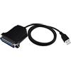 ECSiNG Cavo Dati Stampante Cavo Adattatore Per Stampante Parallela Da USB A CN36 Compatibile Con Stampante IEEE1284 Compatibile Con Windows 98 SE ME XP Cavo Connettore Da USB A CN36