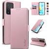 Yunubeyii Cover Libro per Honor 200 Lite,Rosa | Blocco RFID,Luxury PU Pelle,Portafoglio,Card Holder,Magnetic Phone Custodia,Kickstand,Protettiva,Antiurto
