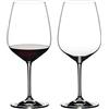Riedel Extreme Cabernet - Set di 2 bicchieri trasparenti