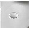 Ceramica Flaminia Coperchio in Ceramica per piletta Click Clack Lavabo Flaminia - Colore : Bianco Latte