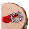GreenFord Bomboniera Laurea Corona d'Alloro retrò con Nappina (Kit 10 Pezzi) G309-N
