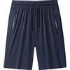 rismart Uomo Asciugatura Veloce Pantaloncini Allenarsi Passeggio Sportivo Pantaloni Corti Marina Seta Ghiacciata 6XL