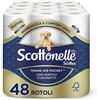 Scottex Scottonelle Maxi Carta Igienica Soffice e Trapuntata, Confezione da 48 Rotoli Maxi