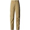 THE NORTH FACE NF0A8BGHLK5 W Exploration Cargo Pant Pantaloni Sportivi Donna Khaki Stone Taglia 4