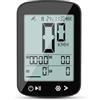 yongness Computer da bicicletta Yongness da 2,4 pollici, contachilometri wireless, impermeabile IPX7 multifunzione, tachimetro GPS, adatto per mountain bike, bici da strada, bici da corsa, facile installazione