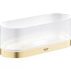Grohe Selection mensola doccia, 41037000+41035GN0, Selection cool sunrise spazzolato/satinato [Accessori Bagno > Mensole Doccia]