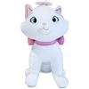 CARTOON Peluche con suono Marie, Disney, Aristogatti, Minou, pupazzo 30 cm, gatto seduto, per bambini