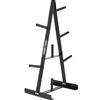 CIPRIANI SPORT - Rastrelliera Porta Dischi e Manubri - 7 Aste per Tutte le Dimensioni di Pesi - Design Elegante e Robusta Costruzione - Stabile e Protettiva per il Pavimento - Made in Italy