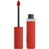L'Oréal Paris Rossetto Liquido, Colore Intenso, Formula Matte a Lunga Durata, Con Acido Ialuronico, Resistente alle Sbavature, No transfer, Tonalità: 400 Spill The Tea
