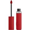 L'Oréal Paris Rossetto Liquido, Colore Intenso, Formula Matte a Lunga Durata, Con Acido Ialuronico, Resistente alle Sbavature, No transfer, Tonalità: 430 A-Lister