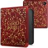 kwmobile Custodia eReader Compatibile con Kobo Libra 2 Cover - eBook Reader Flip Case - giallo/arancione/rosso - C'era una volta