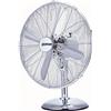 Zephir PF41CR - Ventilatore da tavolo, 3 velocita, 50 Watt, altezza 55 cm, 4 pale - Acciaio