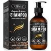 Bibonse Coffein Shampoo Anticaduta, Caffeine & Biotina shampoo per la crescita dei capelli, nutre il cuoio capelluto, shampoo crescita capelli per donne uomini, senza solfati, 300 ml