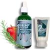 Keleo nurcare+ Bio siero capelli lozione Anticaduta Fortificante con Estratto di Mela Annurca e Rosmarino + Maschera Rinforzante capelli - Adatto a Tutti i Tipi di Capelli uomo donna