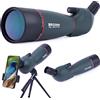 NEYLANG Cannocchiale 25-75x con Treppiede, Adattatore per Telefono e Borsa per il Trasporto, BAK4 Cannocchiale Professionale per Caccia, Tiro a Segno, Birdwatching (25-75X)