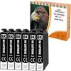 Starlet24 6x Cartucce Compatibili con 603XL Nero
