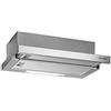 Concept OPV3660 - Cappa aspirante estraibile, 60 cm, 384 m3/h, 70 dB, 2 livelli di potenza 205 Watt