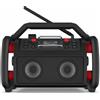 Perfectpro Radio Perfectpro Rockpro Cantiere Digitale Nero, Rosso [RP2]