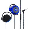 Generic S-520 - Auricolari a clip, con filo, con ganci per le orecchie, per sport e uso quotidiano