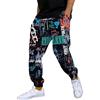 Generic Pantaloni casual da uomo stampati, vita elasticizzata slim fit, pantaloni cargo da uomo, abbigliamento da lavoro primaverile estivo, pantaloni da lavoro quotidiani da uomo, design elegante e pratico,