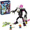 LEGO DREAMZzz 2 in 1 Il Mostro Gabbia Custode Oscuro, Giochi per Bambini, Bambine, Ragazzi e Ragazze da 7 Anni con Z-Blob Trasformabile in Mini-Aereo o Hoverbike e 2 Minifigure della Serie TV 71455