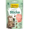 Gimcat Mini Sticks Snack per Gatti - 50 gr - con Salmone e Quinoa